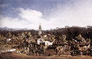 Bernardo Bellotto View of Gazzada near Varese oil